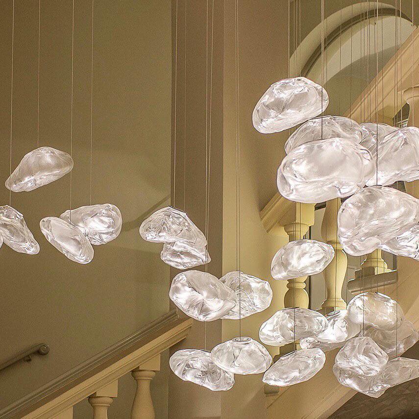 Blown Glass Random Pendant Light Pendant light