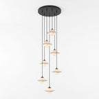 Saucer Alabaster Pendant Light