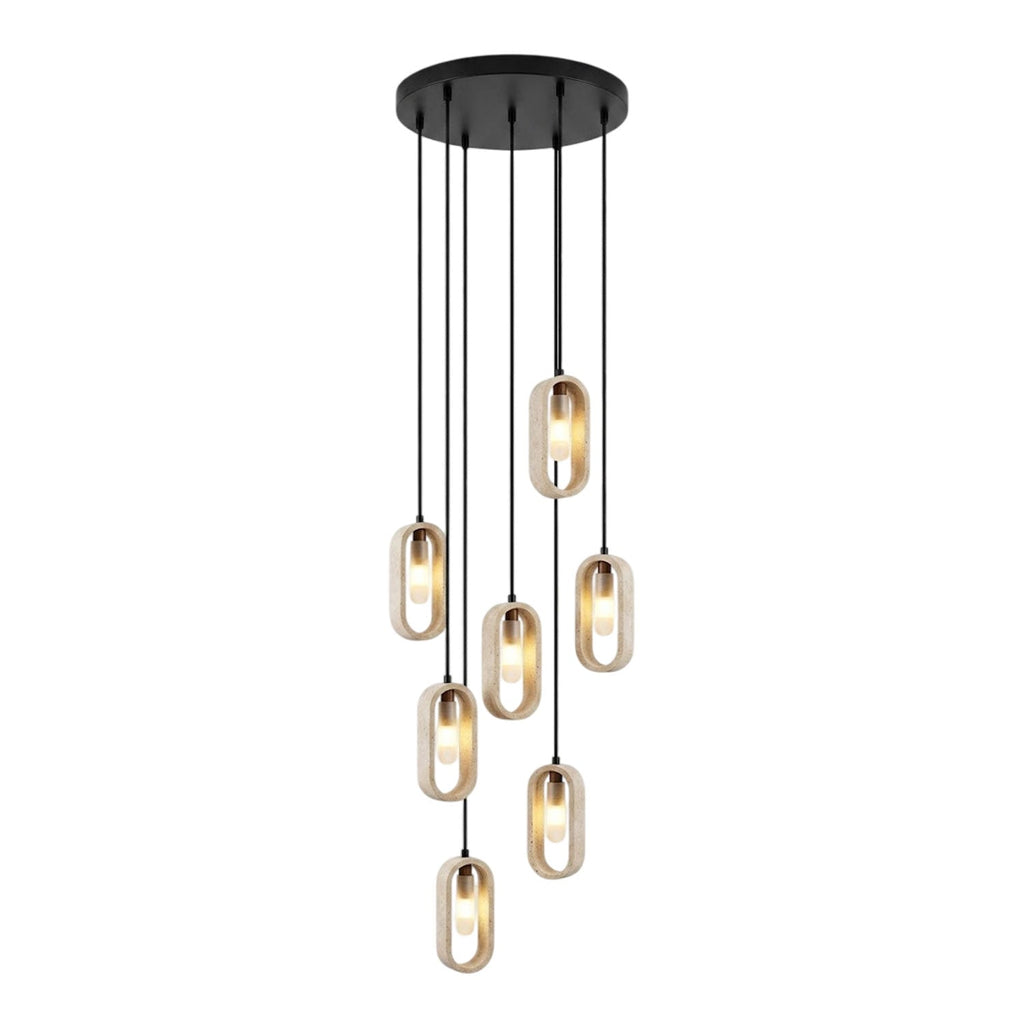 Onda Travertine Pendant Light