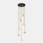 Alabaster Bud Pendant Lamp