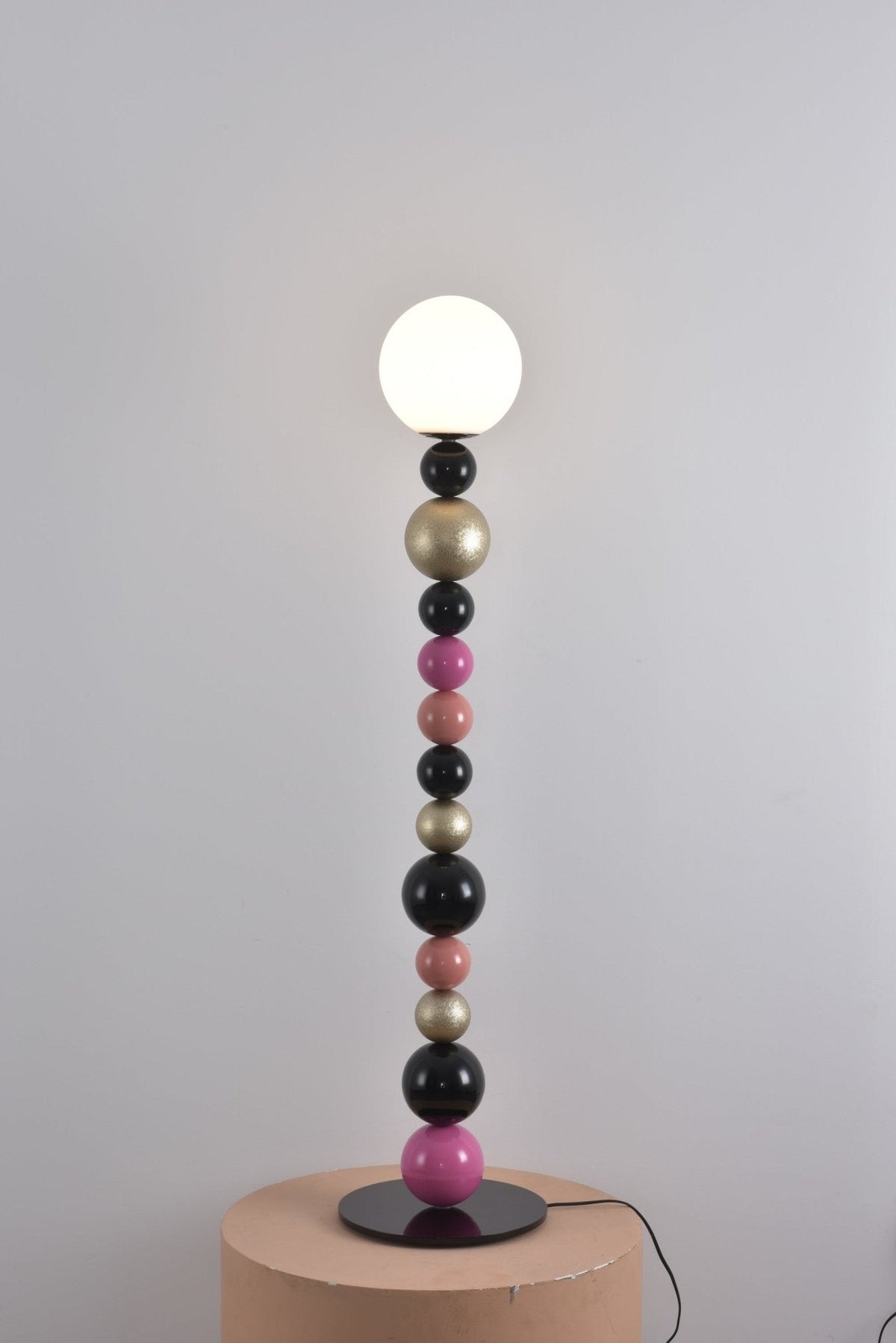 Round Balls Stacking Floor Lamp