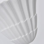 Pleated Shell Wall Light