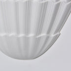 Pleated Shell Wall Light