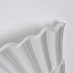 Pleated Shell Wall Light