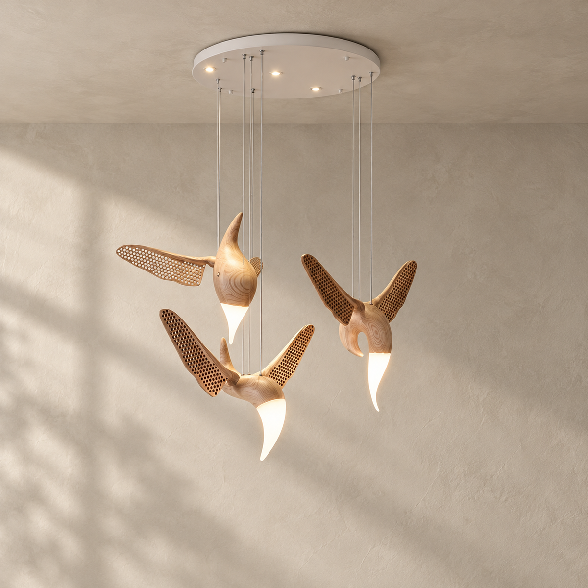 Avian Flight Chandelier