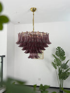 Amethyst Bloom Chandelier