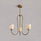 Trillium Alabaster Chandelier