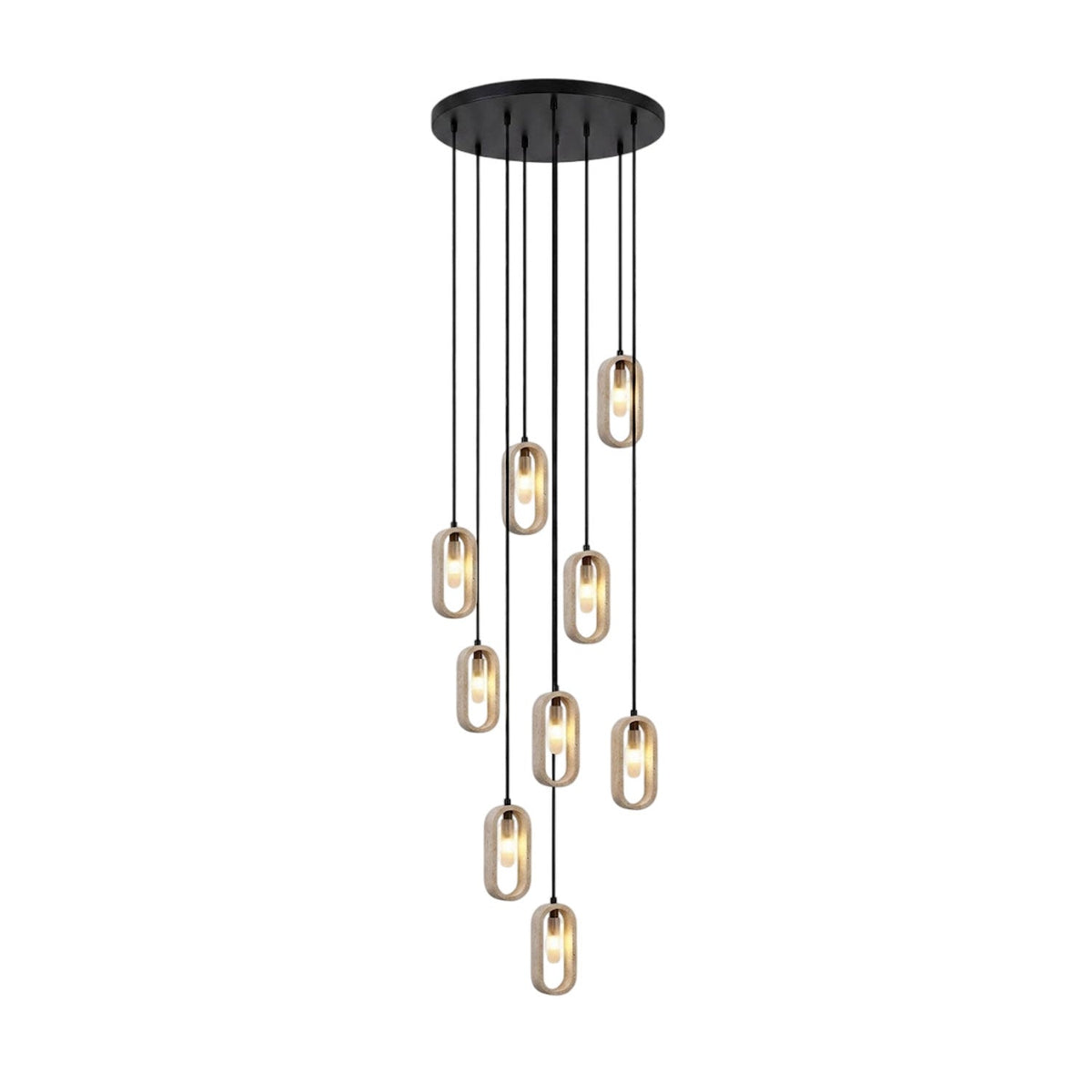 Onda Travertine Pendant Light