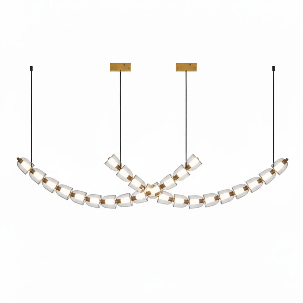 Gabriel Gold Chandelier