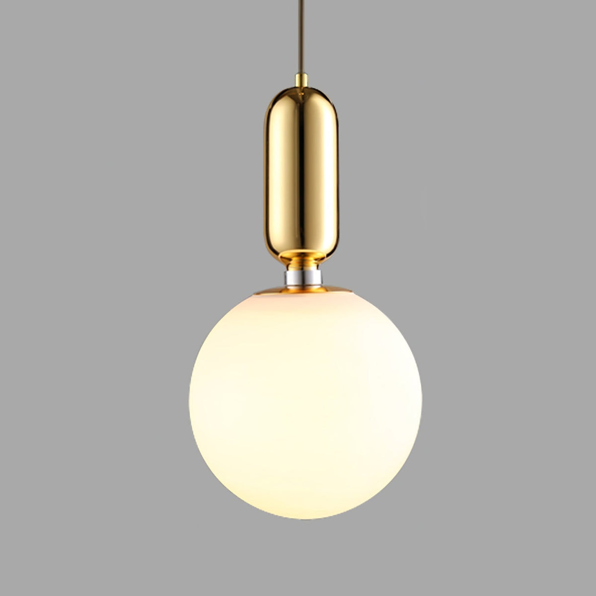 Aballs Pendant Light ∅ 11.8″ x H 18.8″ / Dia 30cm x H 48cm / Copper + White Pendant light