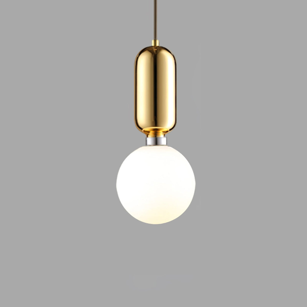 Aballs Pendant Light ∅ 5.9″ x H 11.8″ / Dia 15cm x H 30cm / Copper + White Pendant light