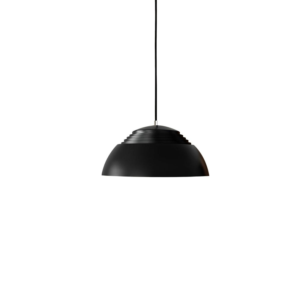 Abat Jour Pendant Lamp ∅ 14.7″ x H 7.1″ / Dia 37.5cm x H 18cm / Black Pendant light