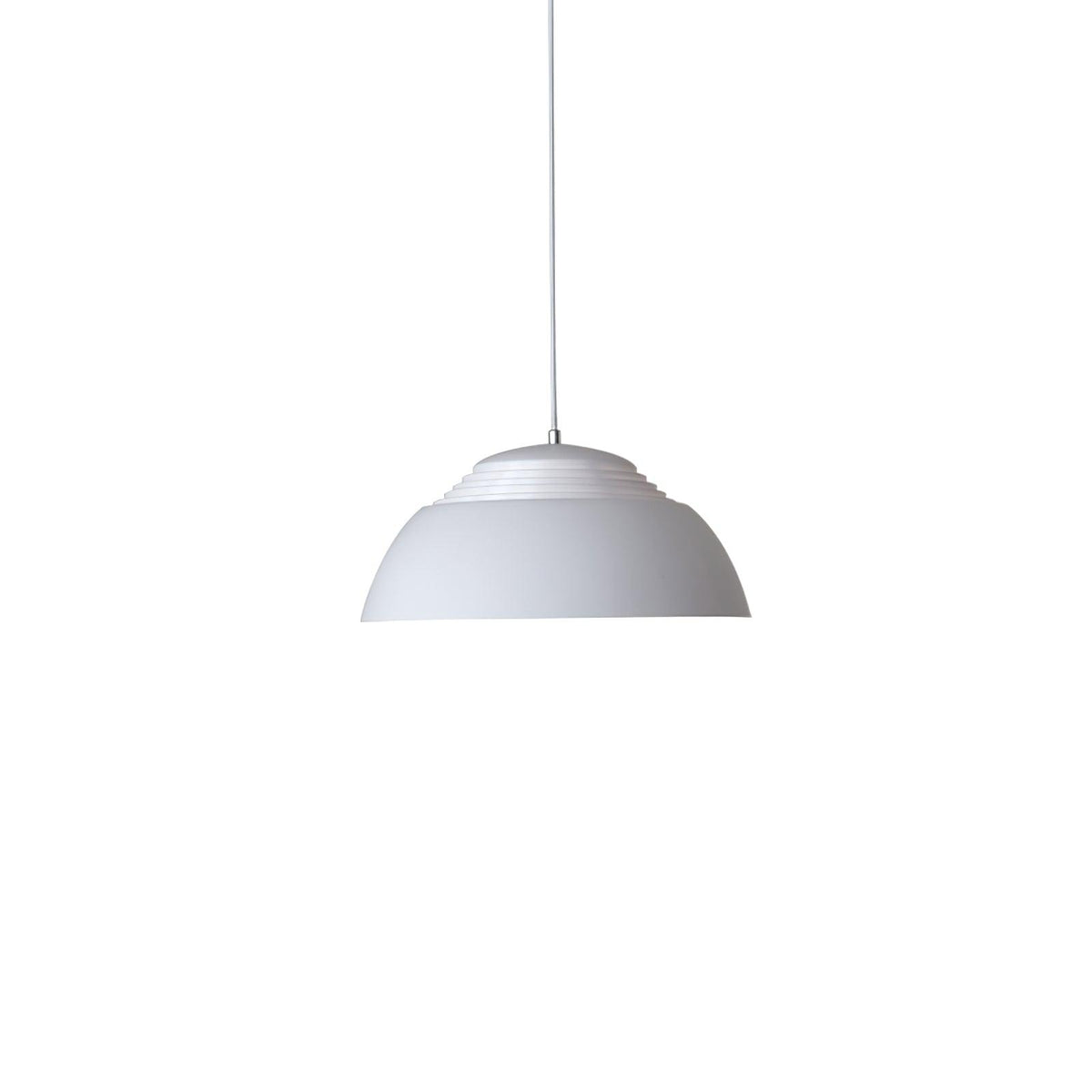 Abat Jour Pendant Lamp ∅ 14.7″ x H 7.1″ / Dia 37.5cm x H 18cm / White Pendant light