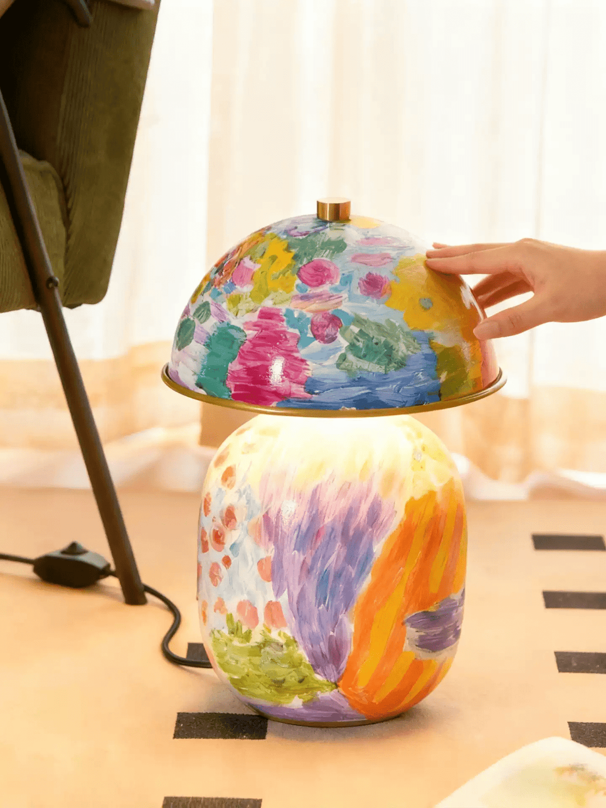 Abstract Mural Table Lamp – StarNagel