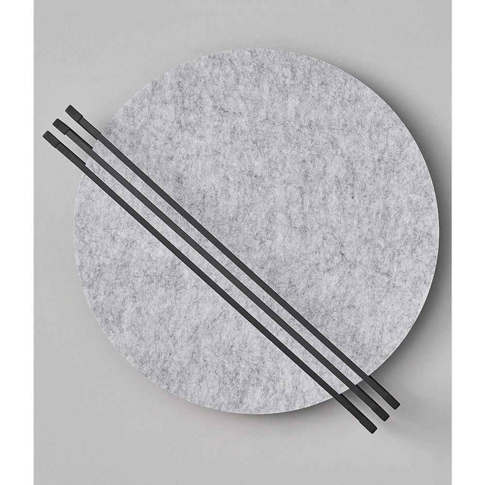 Abstract Sunrise Felt Wall Sconce