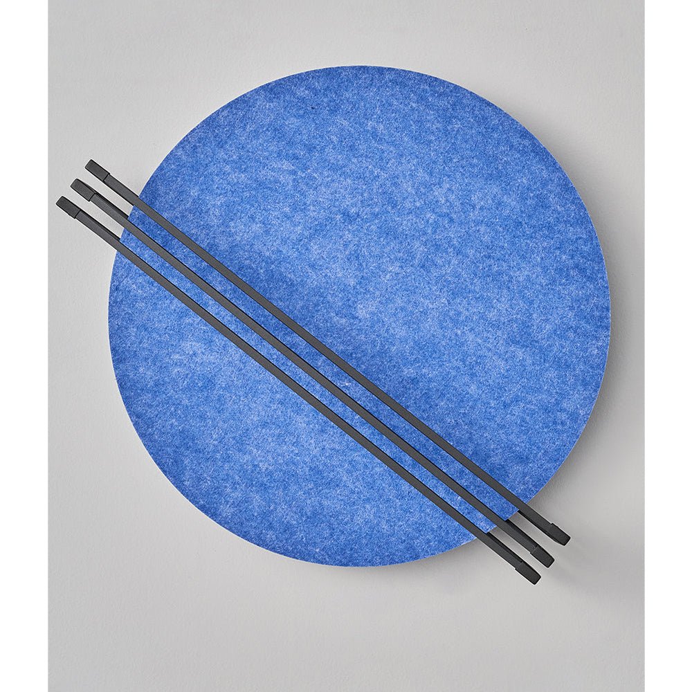 Abstract Sunrise Felt Wall Sconce
