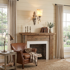 Acanthus Alabaster Wall Sconce