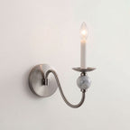 Adair Marble Ball Sconce