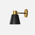 Adjustable Armed Wall Lamp ∅ 5.9″ x H 7.9″ / Dia 15cm x H 20cm / Gold & Black Wall lamp