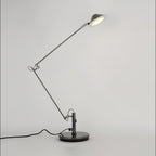 Adjustable Black Office Task Lamp ∅ 7.5″ x H 23.6″ / Bright Black & Warm Light / US Plug 1001 Table lamp