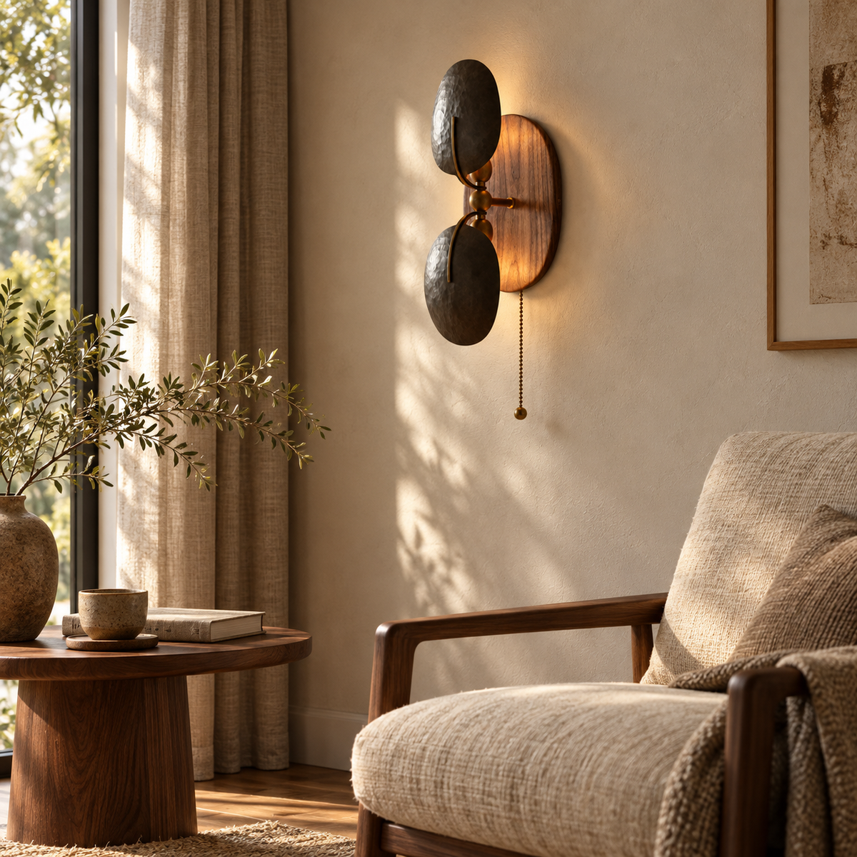 Aero Fan Wall Light