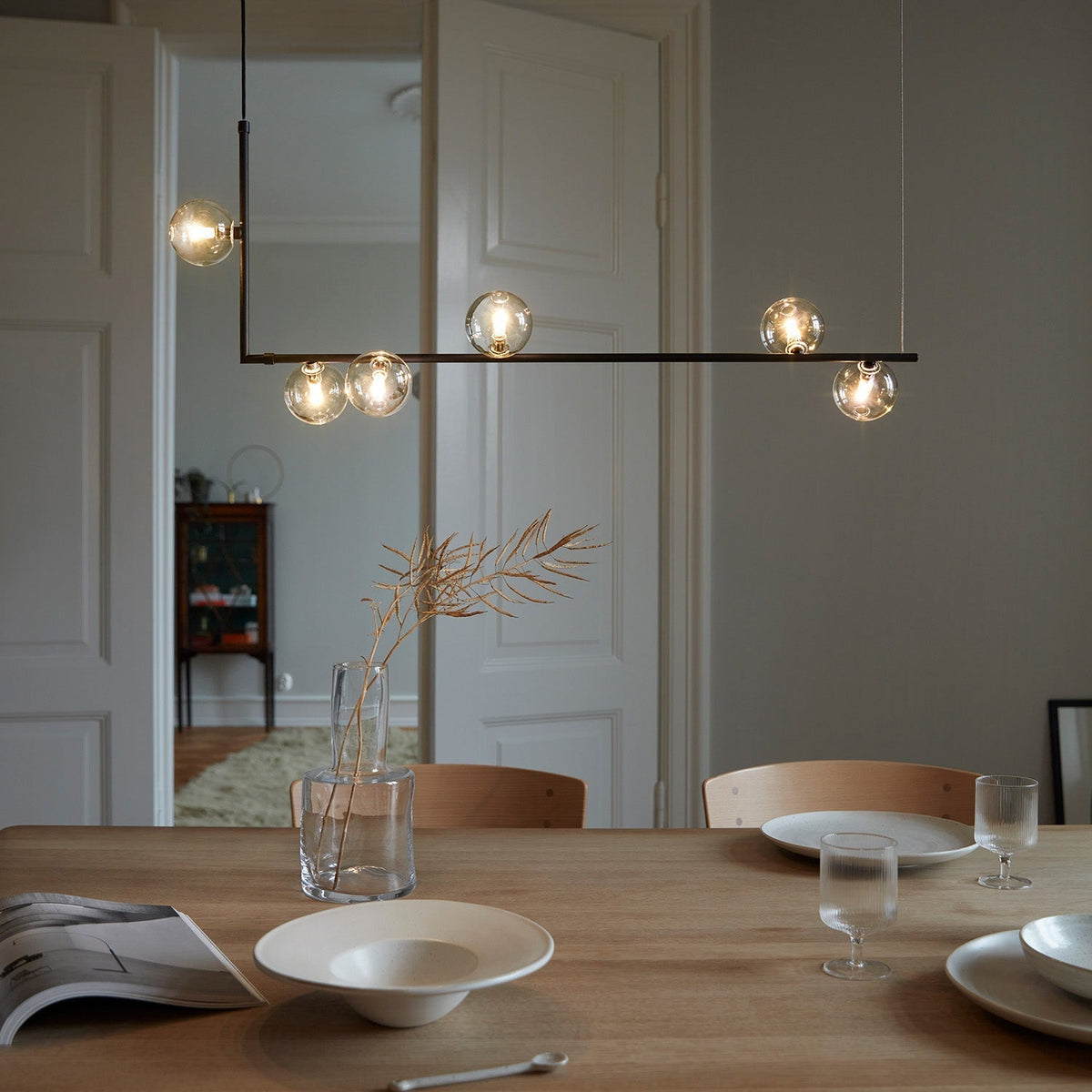 Air 73 Glass Pendant Lamp Chandelier