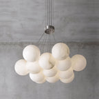 Alabaster Balls Chandelier