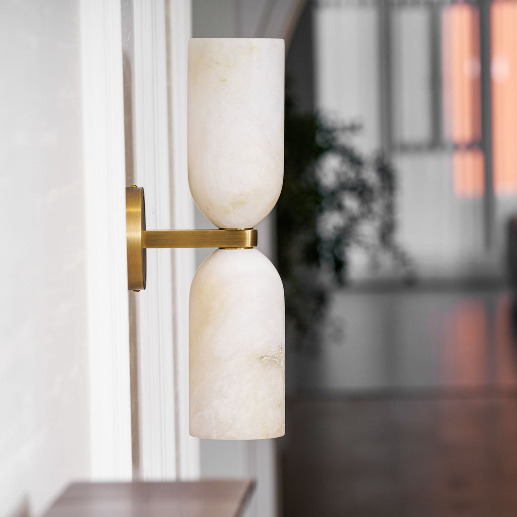 Alabaster Nexus Wall Sconce