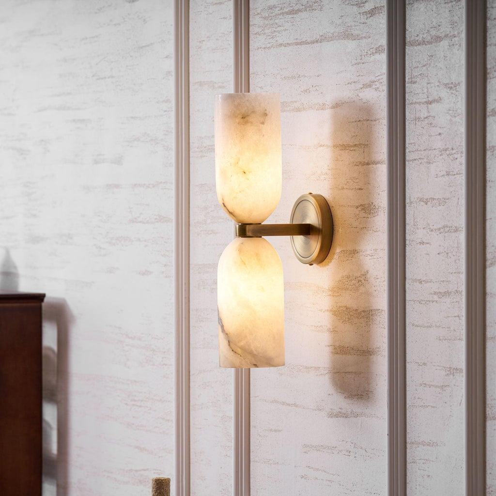 Alabaster Nexus Wall Sconce
