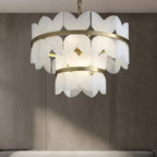 Alabaster Cloudscape Chandelier Chandelier