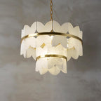Alabaster Cloudscape Chandelier Chandelier