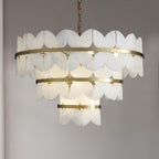 Alabaster Cloudscape Chandelier Chandelier
