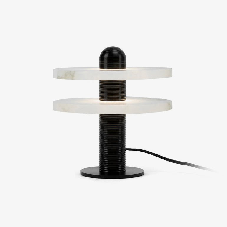 Alabaster Comet table lamp