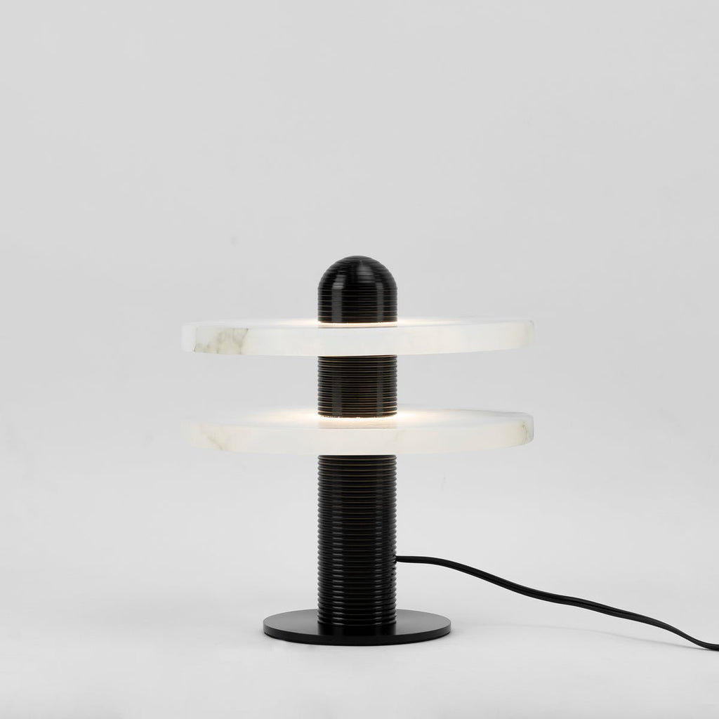 Alabaster Comet table lamp