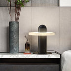 Alabaster Comet table lamp