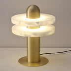Alabaster Comet table lamp
