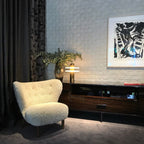 Alabaster Comet table lamp
