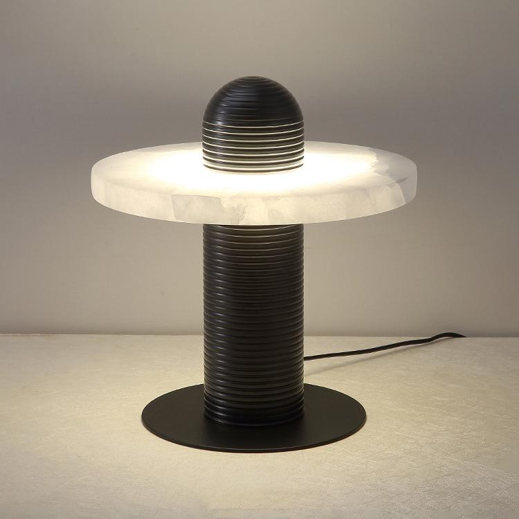 Alabaster Comet table lamp