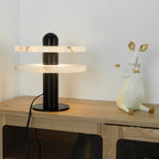 Alabaster Comet table lamp