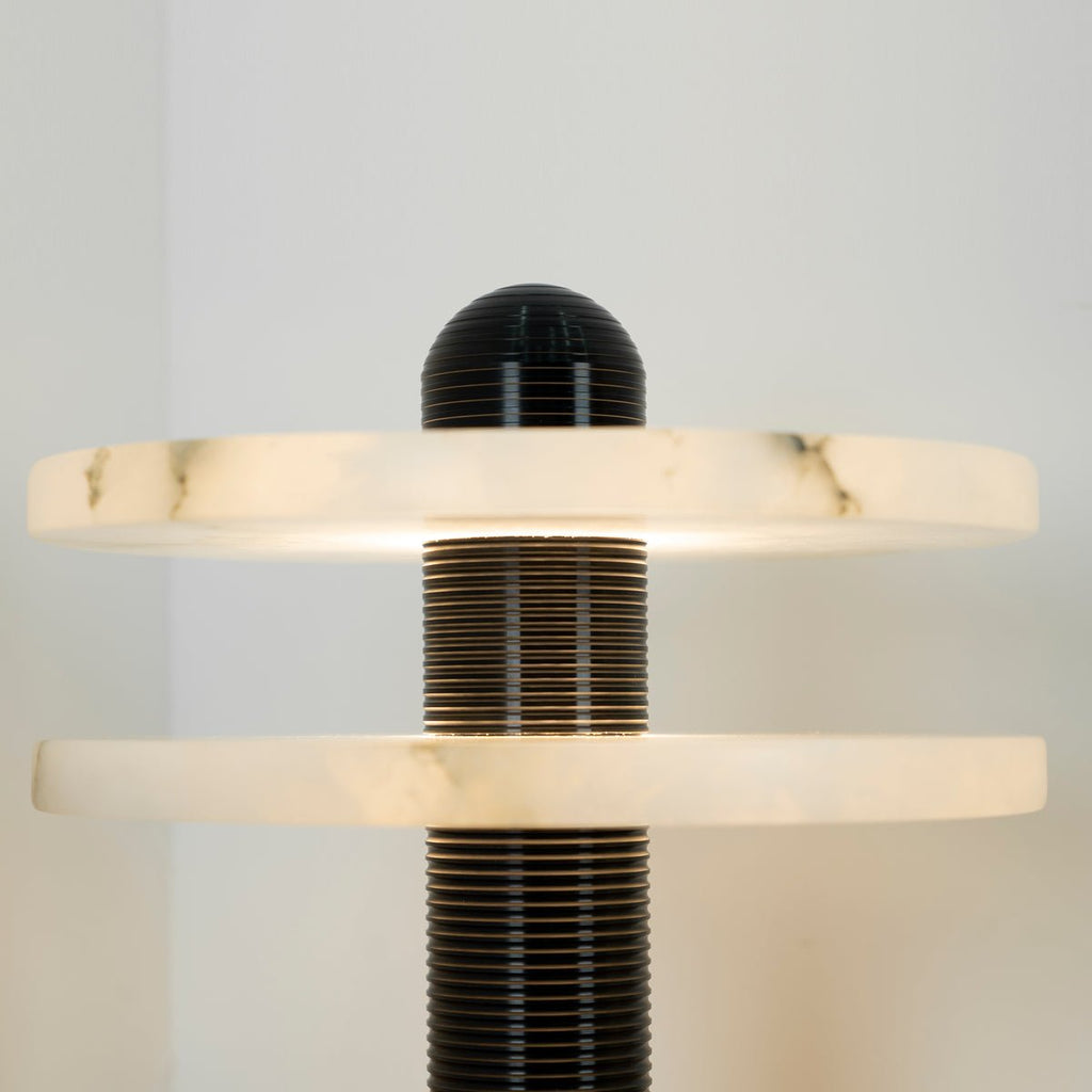 Alabaster Comet table lamp