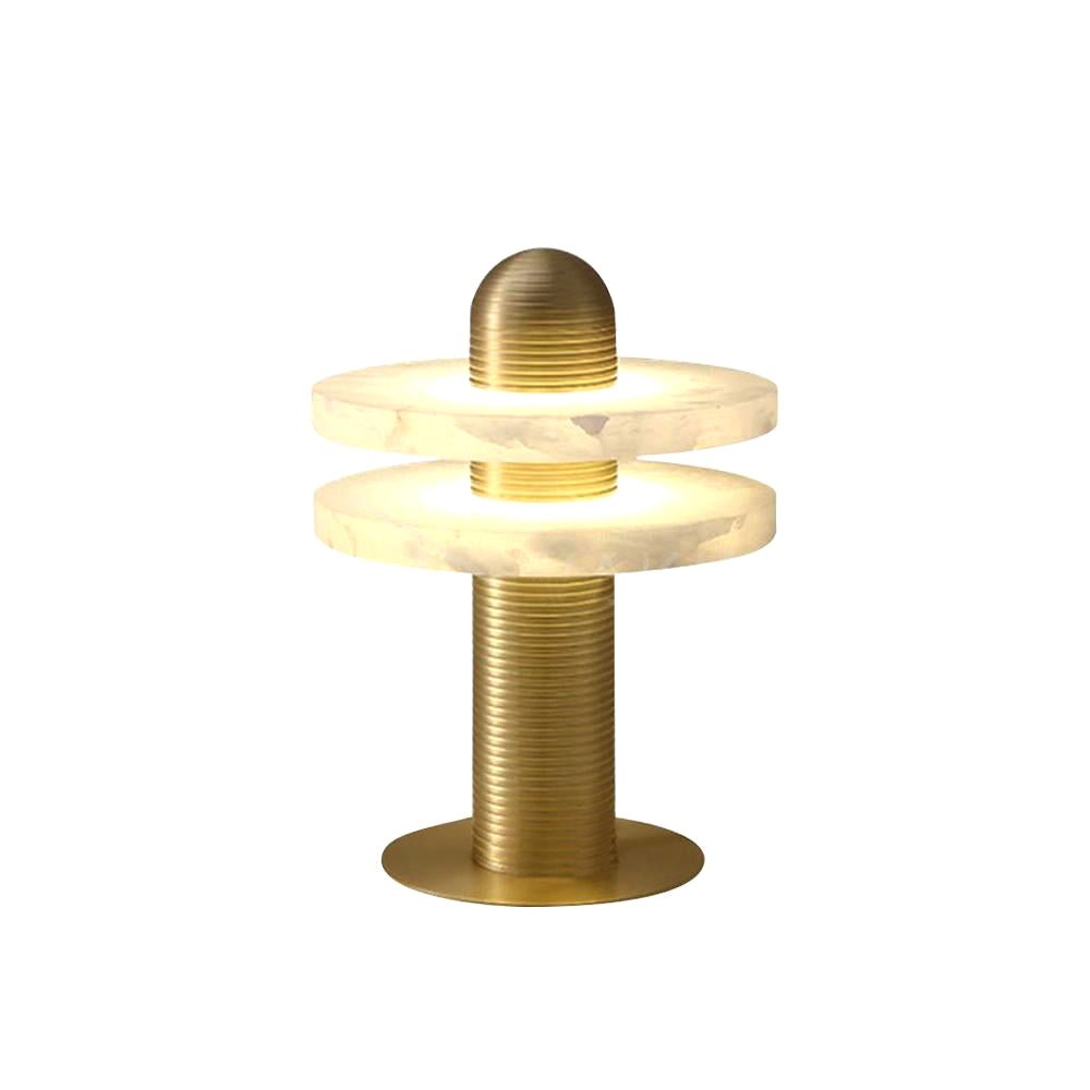 Alabaster Comet table lamp