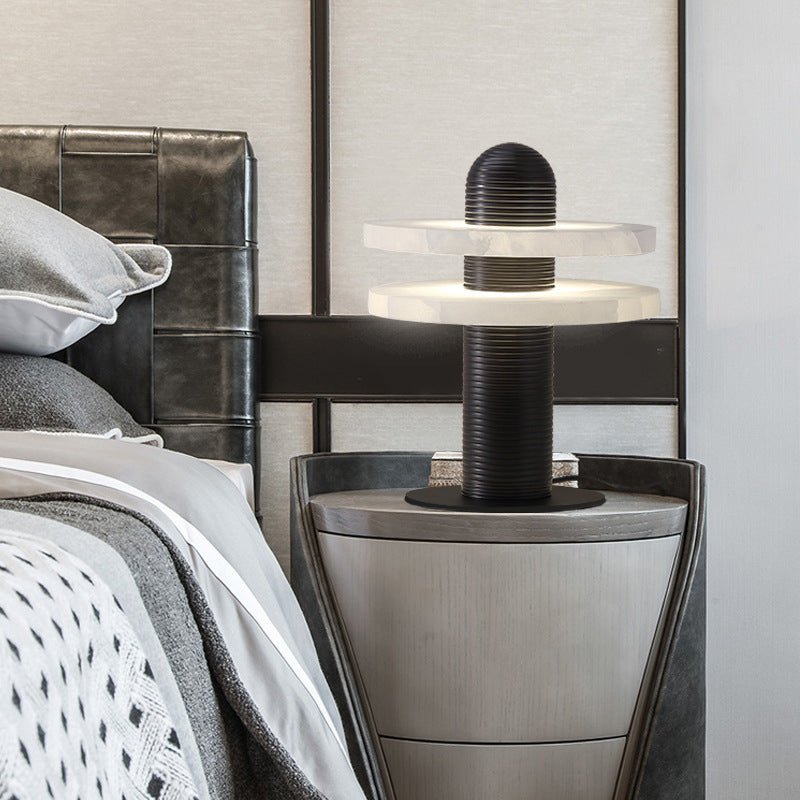 Alabaster Comet table lamp