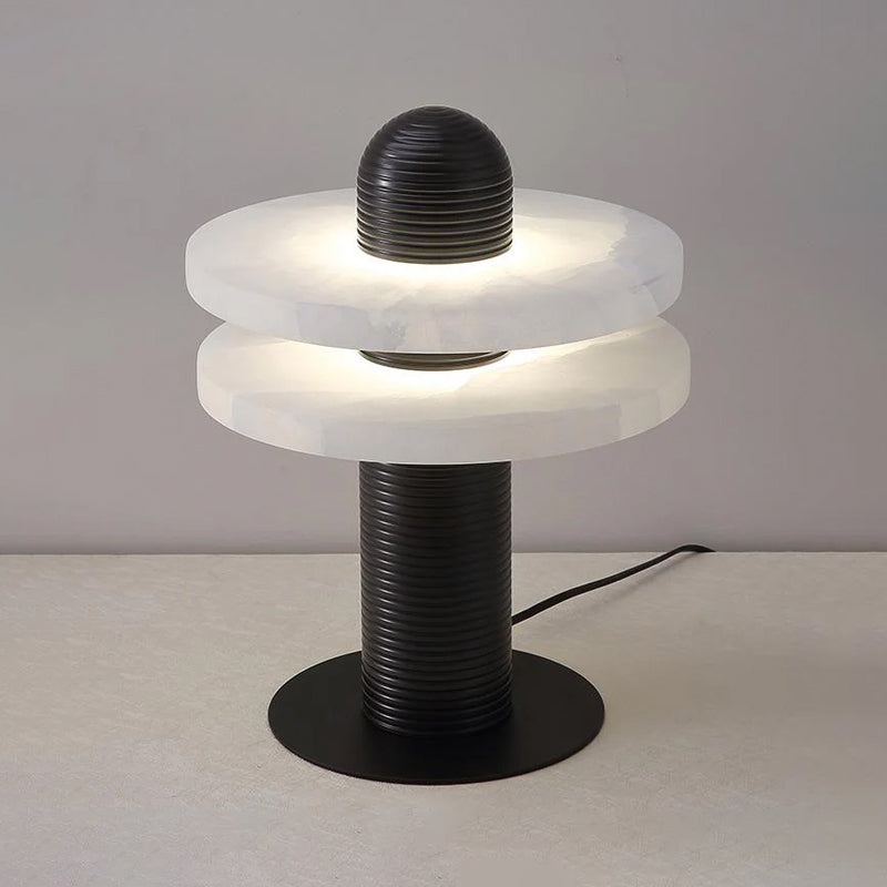 Alabaster Comet table lamp