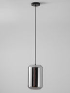Alabaster Glass Cylinder Pendant Light