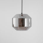 Alabaster Glass Cylinder Pendant Light
