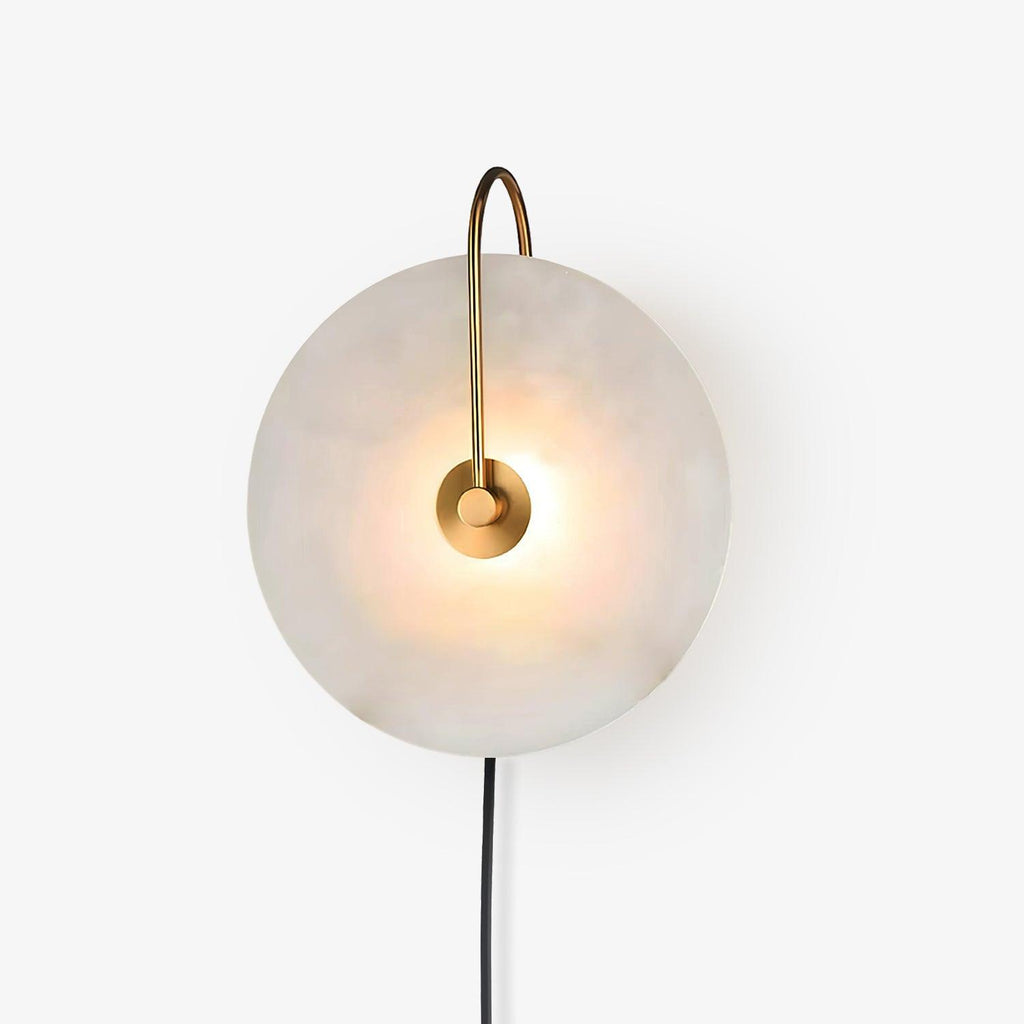 Alabaster LED Plug-In Wall Lamp Wall lamp