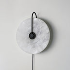 Alabaster LED Plug-In Wall Lamp Wall lamp