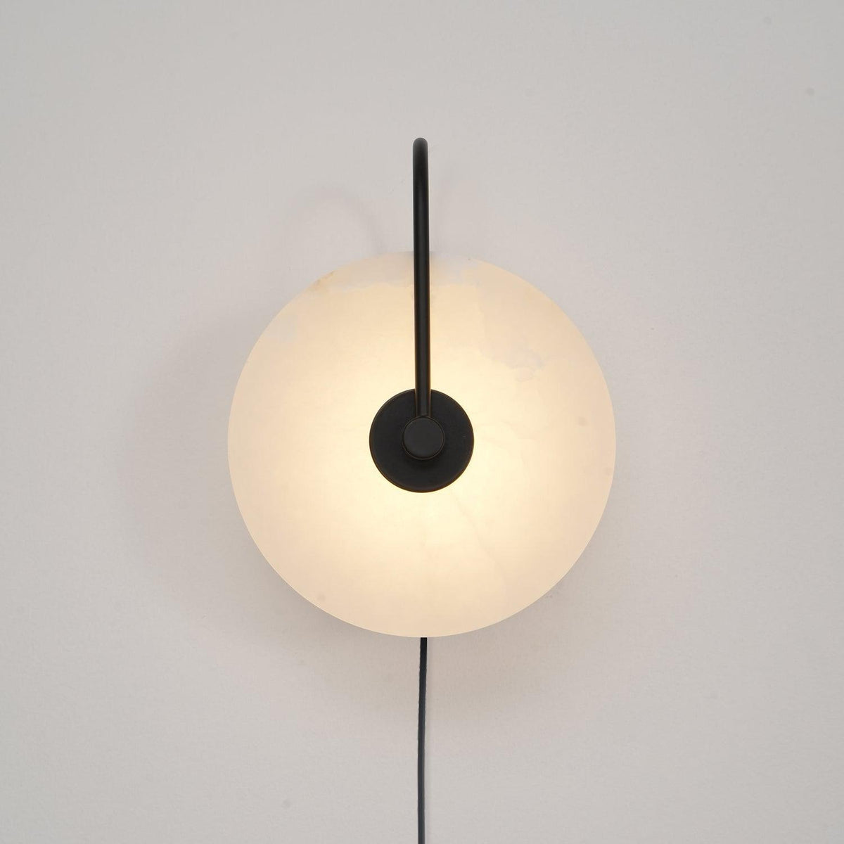 Alabaster LED Plug-In Wall Lamp Wall lamp