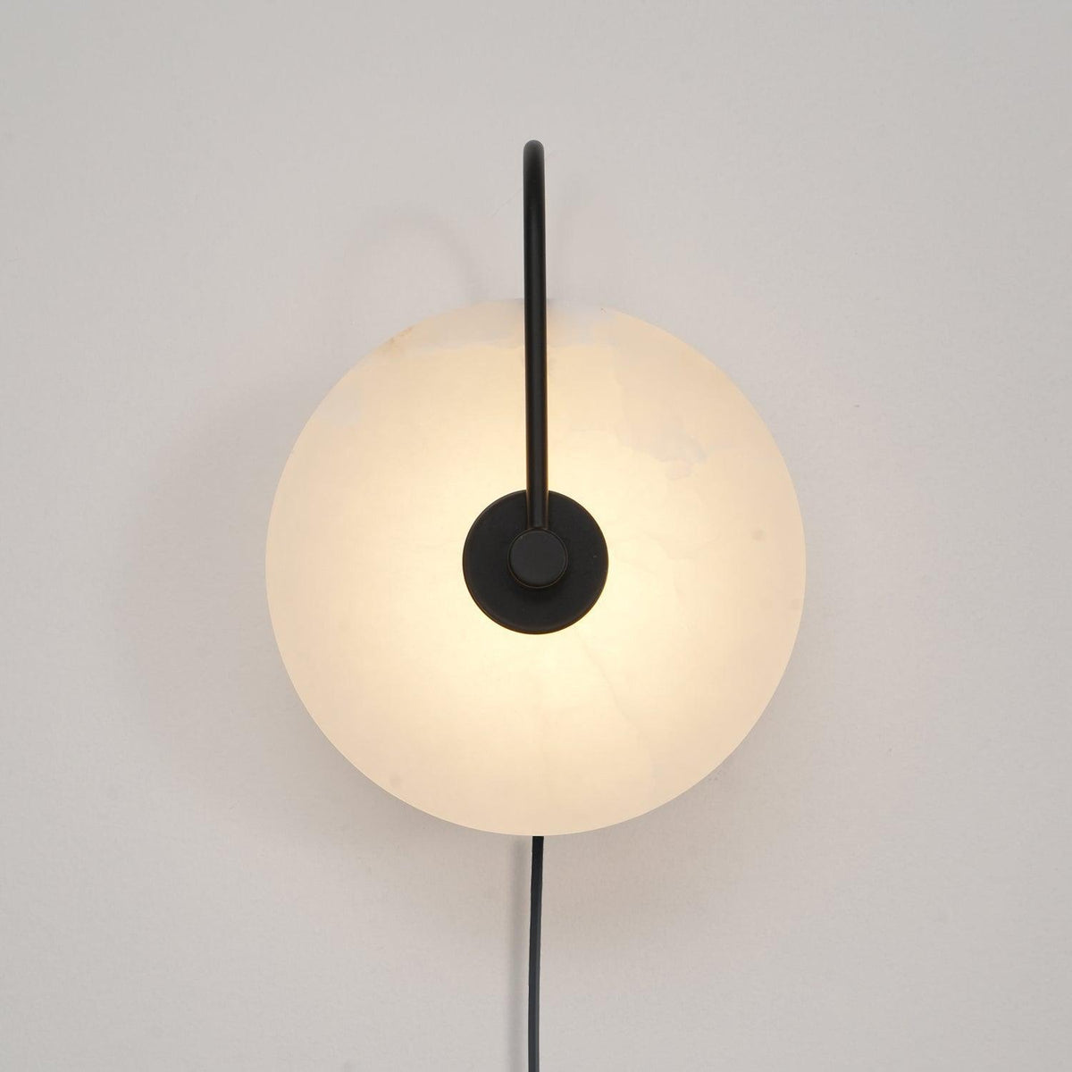 Alabaster LED Plug-In Wall Lamp Wall lamp