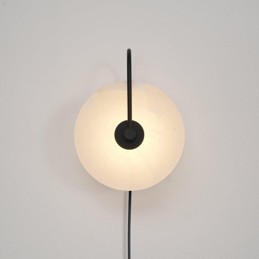 Alabaster LED Plug-In Wall Lamp Wall lamp